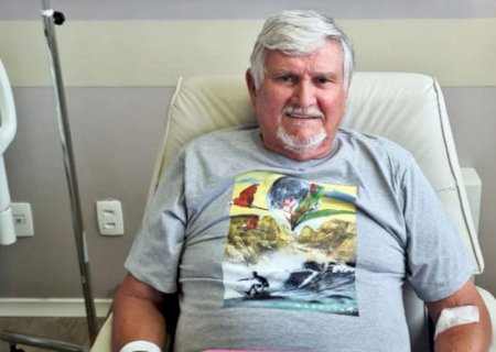 Na enfermaria, Zeca segue em observação em Campo Grande após diagnóstico de dengue
