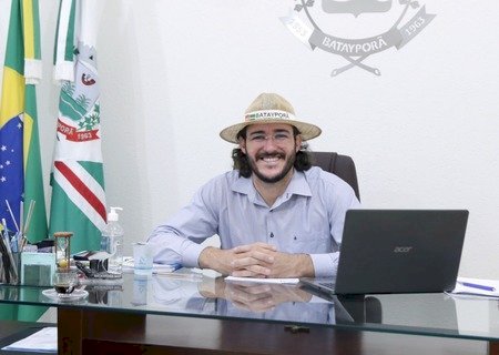 Primeiro da história de Batayporã, prefeito Germino Roz receberá Medalha Tiradentes, da PMMS