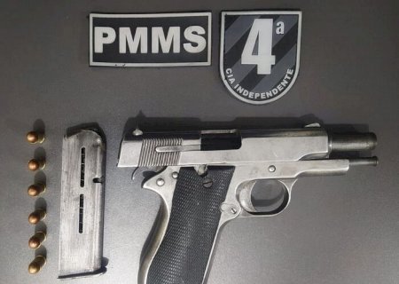 Homem que atirou na cabeça do sobrinho de 7 anos é preso e arma apreendida em MS
