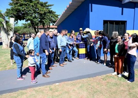 Prefeito de Ivinhema Inaugurou reforma do prédio do arquivo municipal da prefeitura