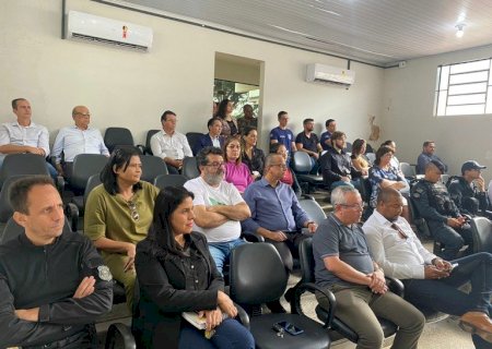 Vereadores desejam sucesso à nova diretoria do Conselho Comunitário de Segurança
