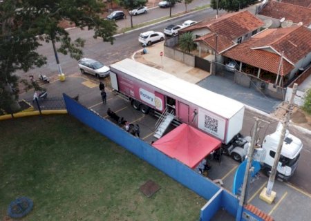 Carreta do Hospital de Amor realizou atendimentos em Ivinhema