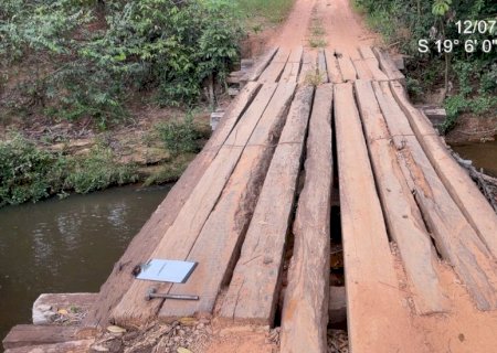 Renato pede construção de ponte de concreto sobre o córrego Boa Sentença, em Rio Verde de Mato Grosso