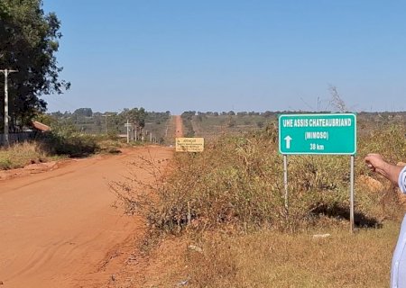 Conclusão da pavimentação da MS-340 em Ribas do Rio Pardo é solicitada por Renato Câmara e atende pleito do vereador Luiz do Sindicato