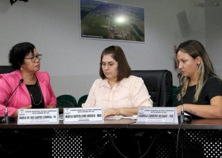 Vereadoras querem ampliação do projeto “Mulheres de Atitude Empodera Elas' em Nova Casa Verde