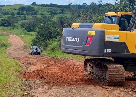 Renato Câmara cobra cascalhamento da MS-142 do distrito de Areado até a entrada do município de Camapuã