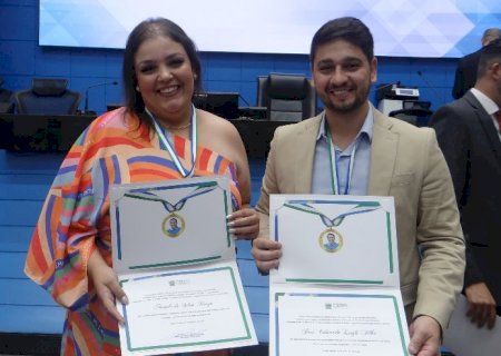Jovens notáveis da sociedade sul-mato-grossense são homenageados com Medalha da Juventude