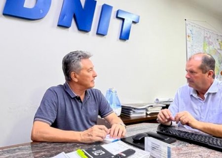 Ao DNIT, Hashioka reforça pedido por manutenção das rodovias BR-267 e BR-376