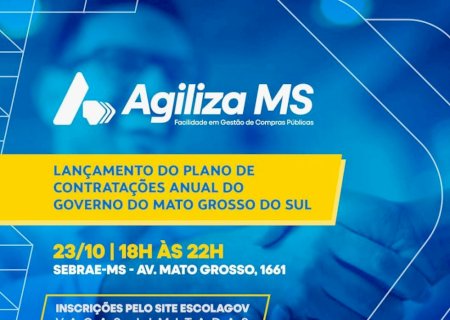 Para modernizar gestão pública, Governo de MS lança Plano de Contratações Anual