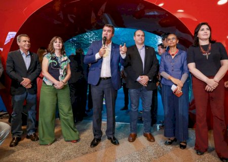 Presidente Marcelo Bertoni participa da sanção da Lei do Pantanal pelo Governo do Estado