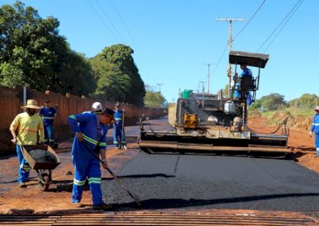 Obras de urbanização no Portal do Parque entram em estágio final