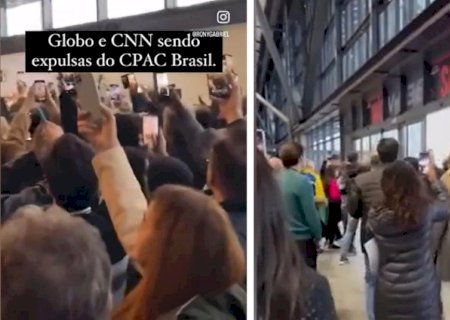 Jornalistas são hostilizados em evento conservador em SC