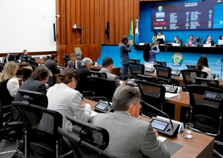 Previstos três projetos para análise dos deputados da ALEMS nesta quinta-feira