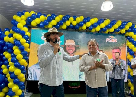 Conforme anunciado em convenção, Germino se afasta para campanha e Cacildo assume Prefeitura de Batayporã