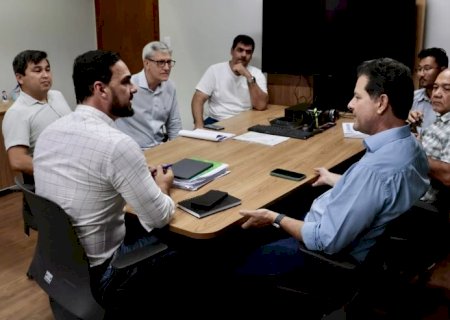Anaurilândia busca investimentos para pavimentação asfáltica com apoio do deputado Renato