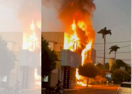 Homem com histórico criminal é preso após incendiar fachada de cartório em Rondonópolis