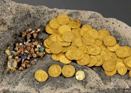 Escavação na Galiléia, em Israel, revela grande tesouro bizantino
