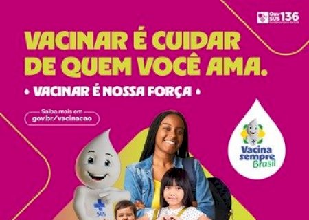 Dia D de Multivacinação acontece neste sábado em Nova Andradina