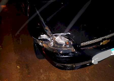 Motorista embriagado colide em carro estacionado e é preso em Batayporã