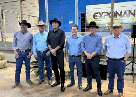 Deputado Estadual Roberto Hashioka prestigia os 40 anos da Exponan em Nova Andradina