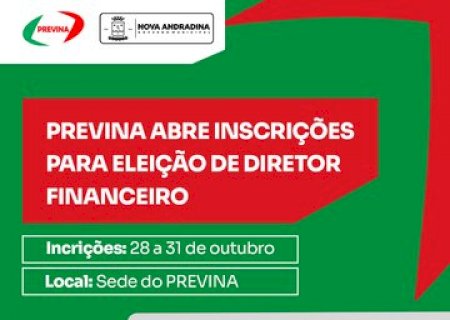 Previna abre processo eleitoral para escolha do novo Diretor Financeiro