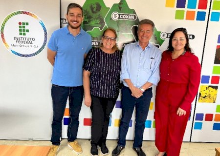 Deputado Hashioka articula campi do IFMS em Chapadão do Sul