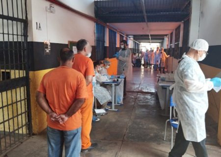 Em ação coordenada pela Sejusp, PCi e Agepen realizam coletas de DNA em operação que envolve quatro estados