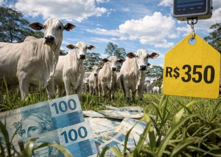 Boi gordo já é negociado a R$ 350/@ e consolida novo patamar de preços no Brasil
