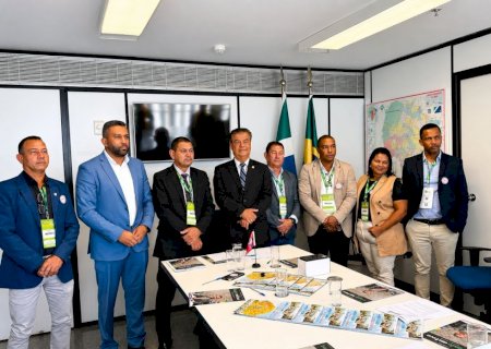 Vereadores de Taquarussu intensificam articulações em Brasília em busca de novos investimentos para o município
