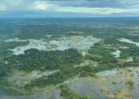 Parte do Pantanal volta a encher após 10 anos de seca