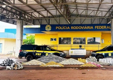 PRF encontra quase uma tonelada de drogas em carga de minério